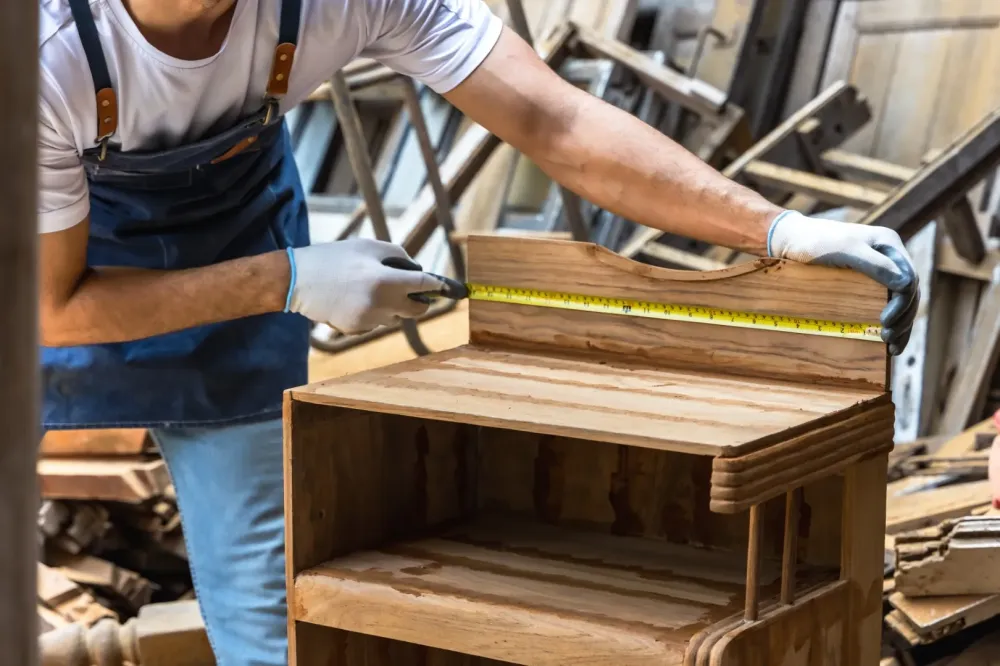 mesure meuble en bois